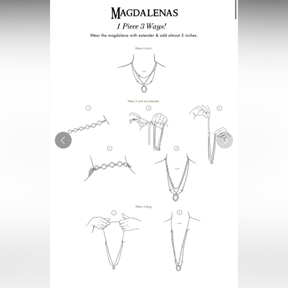 Virgins Saints & Angels Magdalena Chartreuse Crystal Necklace with Zia Medallion - Picture 8 of 10